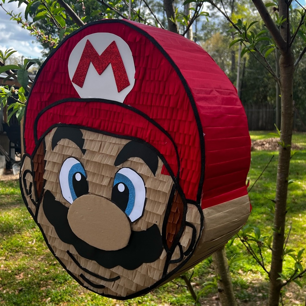 Súper Mario bros Party Piñata - Home Party Supplies - Picture 7 of 7